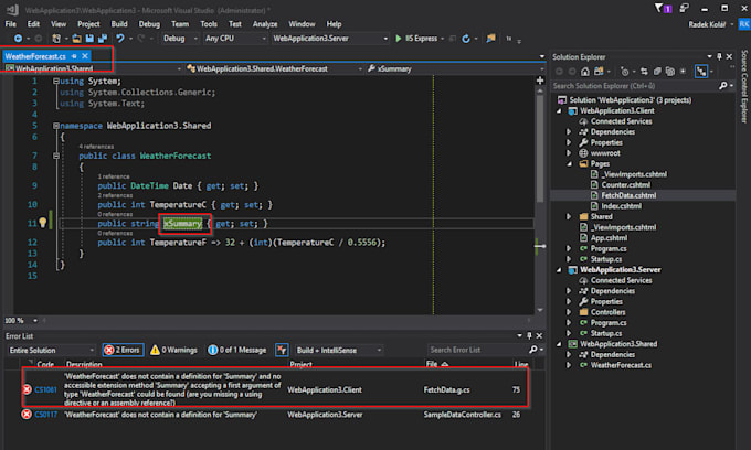 fix your errors and crashes in your dotnet or csharp app