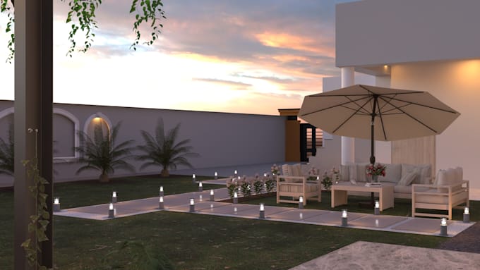 engineer your luxury landscape design and 3d backyard rendering