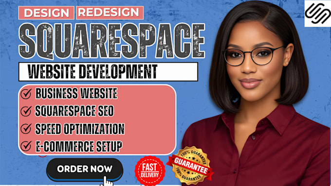 build squarespace website, squarespace redesign, website development squarespace