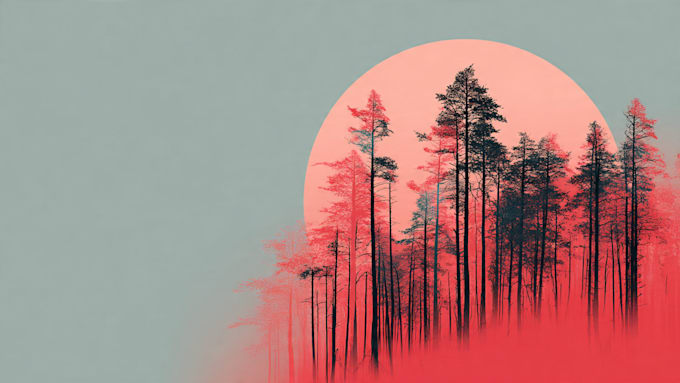 design abstract art,modern,minimal, nature