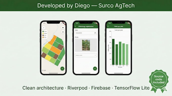 development of flutter agricultural apps