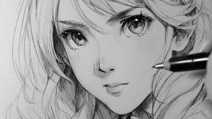sketch you anime sketch art