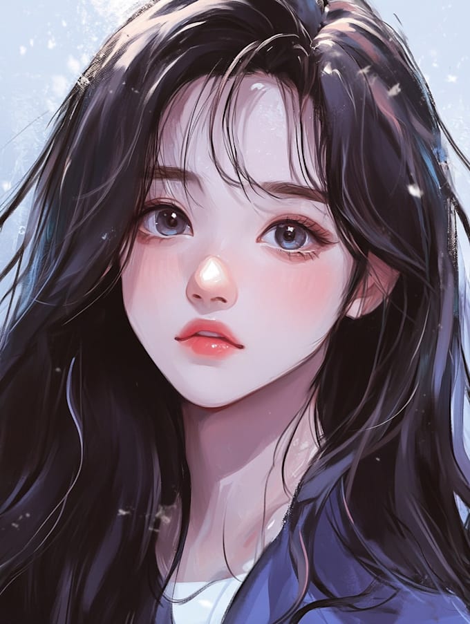 draw anime character art illustration
