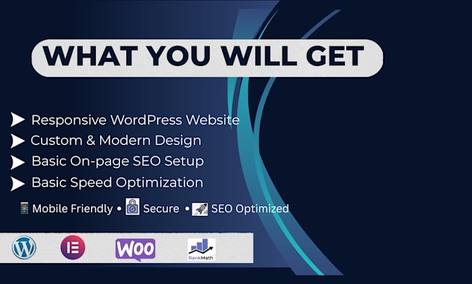 design a responsive wordpress website with basic SEO