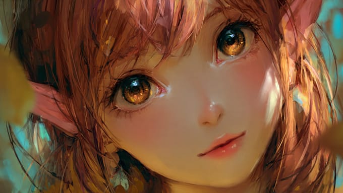 draw concept beautifull anime character