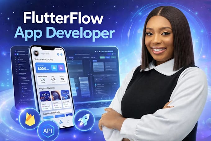 develop flutterflow mobile app, flutterflow app development and mvp app builder