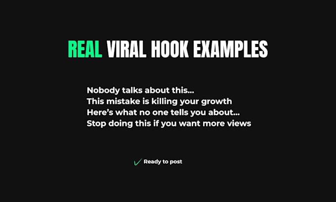 write viral hooks and captions for tiktok and instagram reels