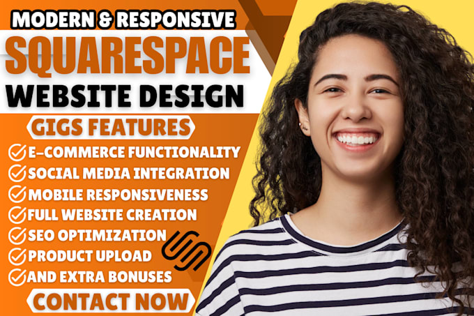 create squarespace website, website development squarespace, squarespace design