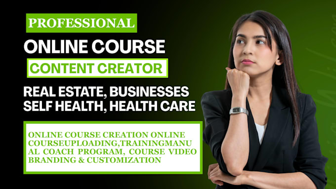 create online course content, course development, course curriculum for schools