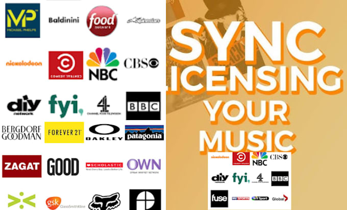 provide professional tv placement and music sync licensing support