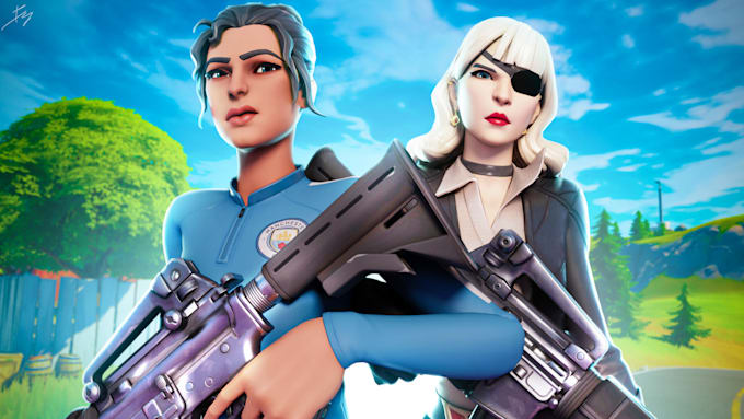 design a professional thumbnail for your fortnite uefn map