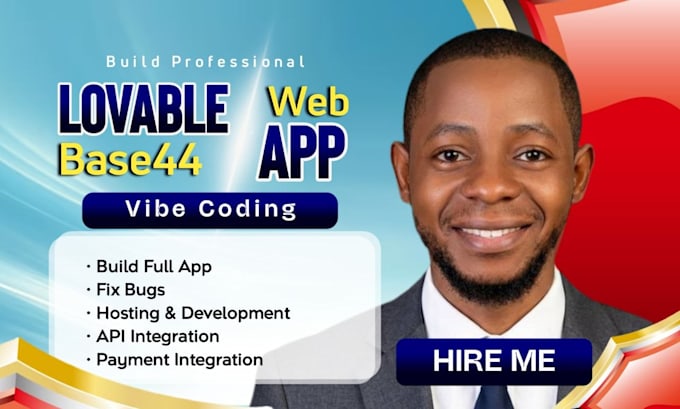 build lovable ai website, base44, fix saas mvp, web apps, vibe coding, lovable
