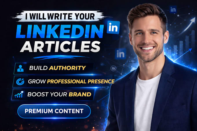 write strategic linkedin articles for professionals