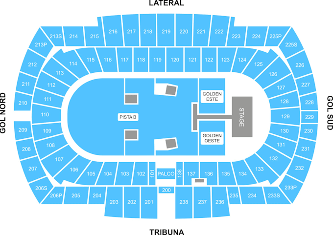 create seating chart for stadium arena theatre customize