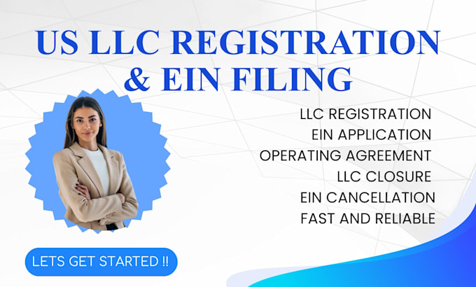 register llc, reinstate llc operating agreements apply for ein, close ein
