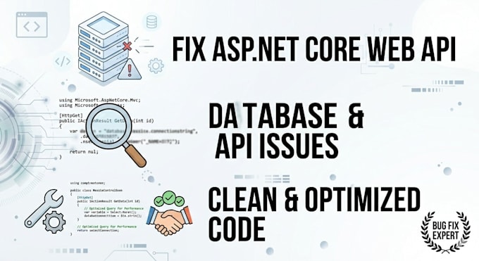 fix asp net core web api and angular bug fixing