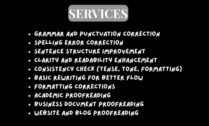 do professional essay proofreading and editing