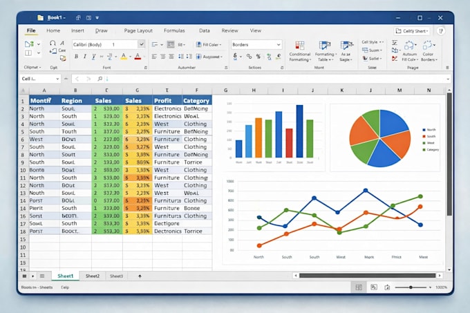 clean and format excel data