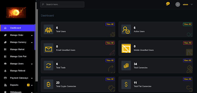 develop a crypto exchange , p2p exchange platform