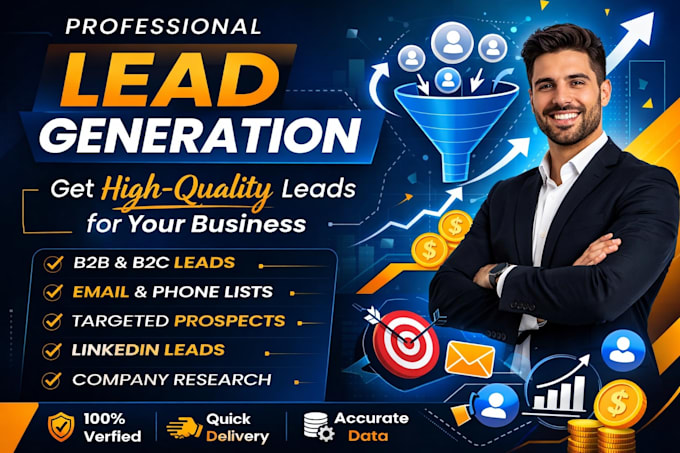 create an active and targeted email list for lead generation