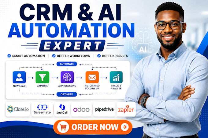 close io salesmate justcall ai automation odoo crm pipedrive zapier integration