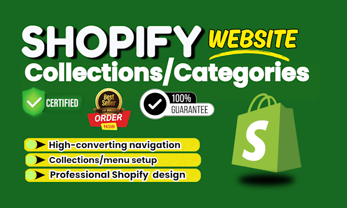 do converting shopify collection shopify navigation and menu