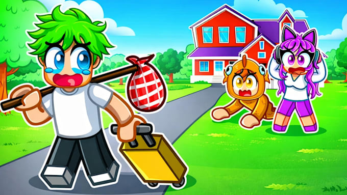 make high engaging minecraft roblox youtube thumbnails