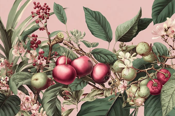 illustrate fabulous botanical illustration for you