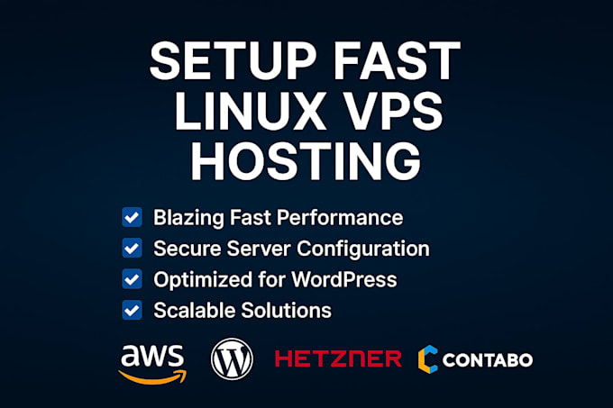 setup fast linux vps hosting