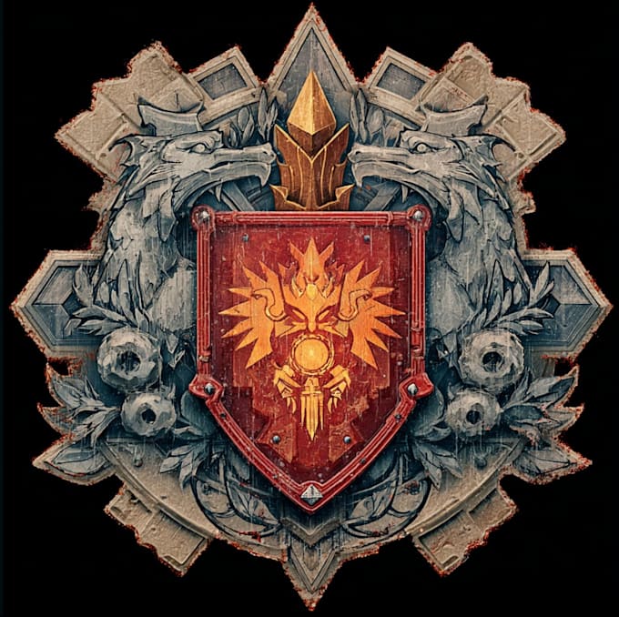 design a coat of arms logo
