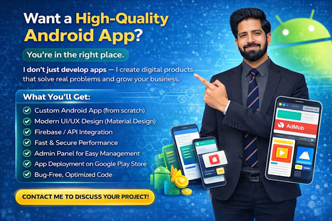 build a high performance custom android app