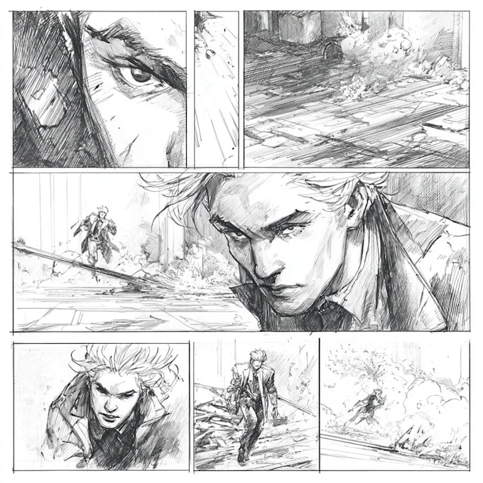 do comic book illustration, comic book artist,