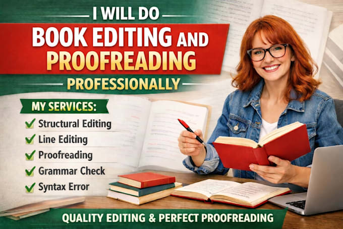 do book editing and proofreading professionally