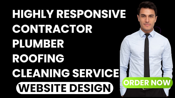 design hvac website plumbing, roofing and contractor wordpress website