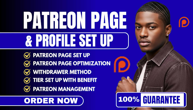 optimize patreon profile patreon page design page management patreon promotion
