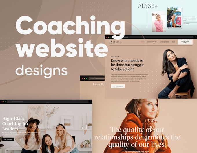design a high converting elementor  wordpress website for life coach
