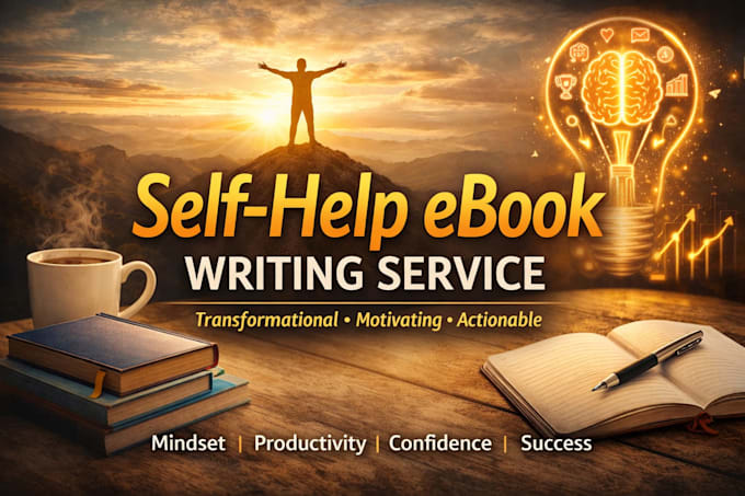 ghostwrite a powerful self help ebook that inspires change