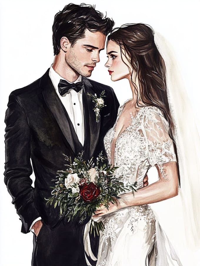 Make a digital fashion illustration in my style by Seamushong | Fiverr
