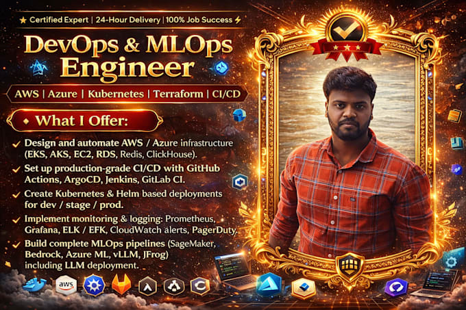 be your complete devops and mlops engineer