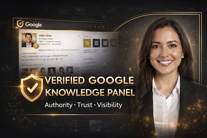 create verified google knowledge panel and knowledge graph for person or brand