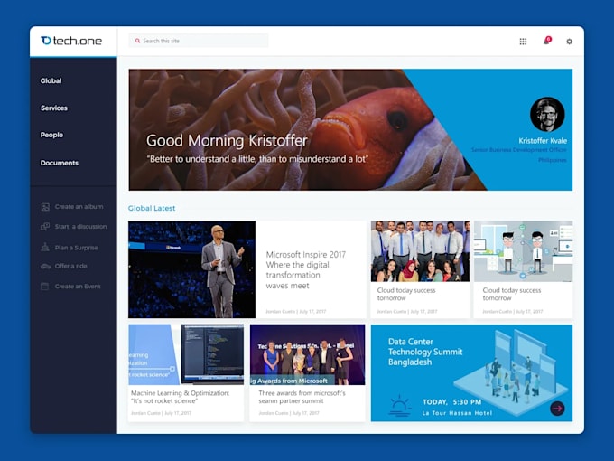 design modern sharepoint enterprise power apps intranets website