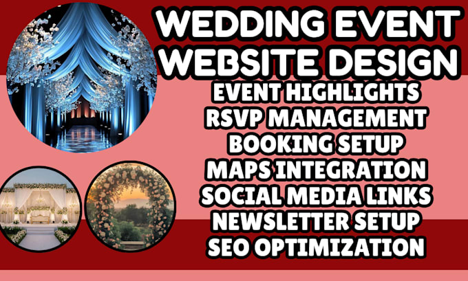 wordpress wedding event website wedding planner website event planning website