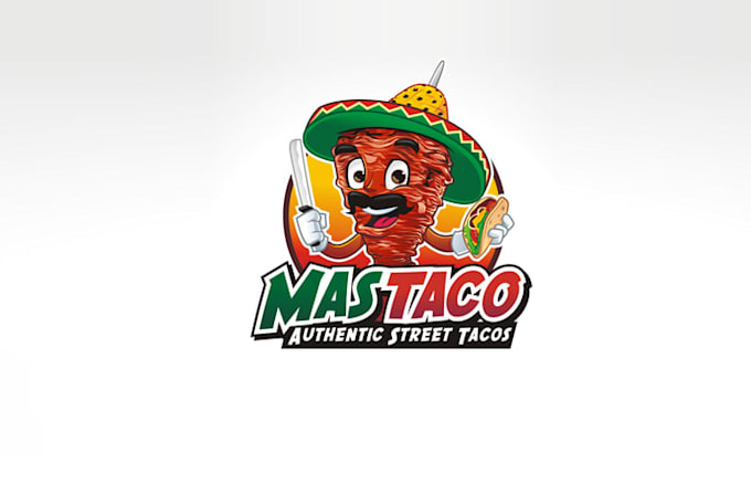 design food restaurant cafe bakery tacos logo