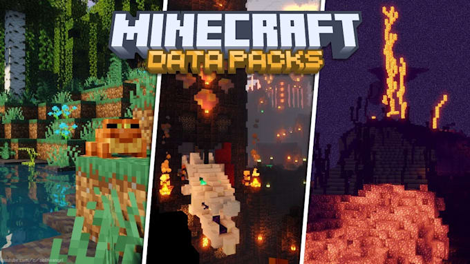 develop professional minecraft datapacks for servers and smps