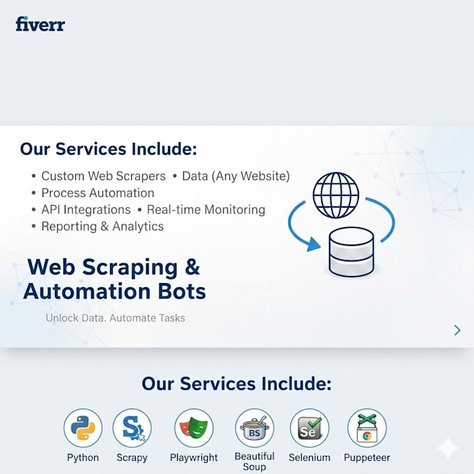 develop advanced scraping and automation bots
