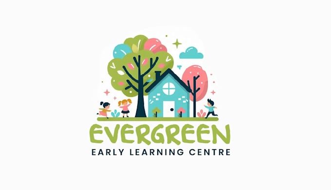 design a clean and modern education logo