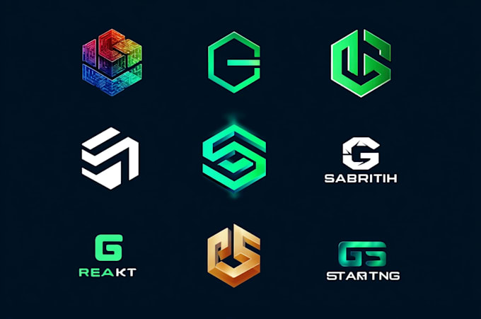 create a professional startup, tech, blockchain, and crypto logo design