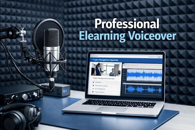 create elearning training, training voiceover, training modules, training course