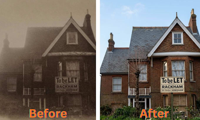 professionally restore and colorize old photos