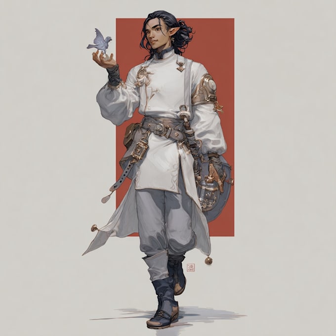 dnd, fantasy character and dnd character